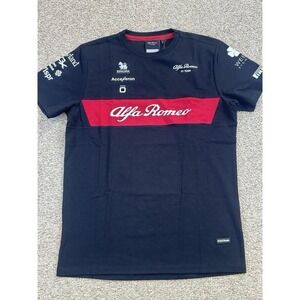 Code Zero Alfa Romero F1 Team Polo
Shirt Men's Size Large Black Sauber NWT